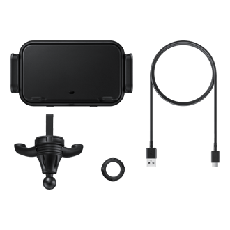 Wireless Car Charger Set Black 