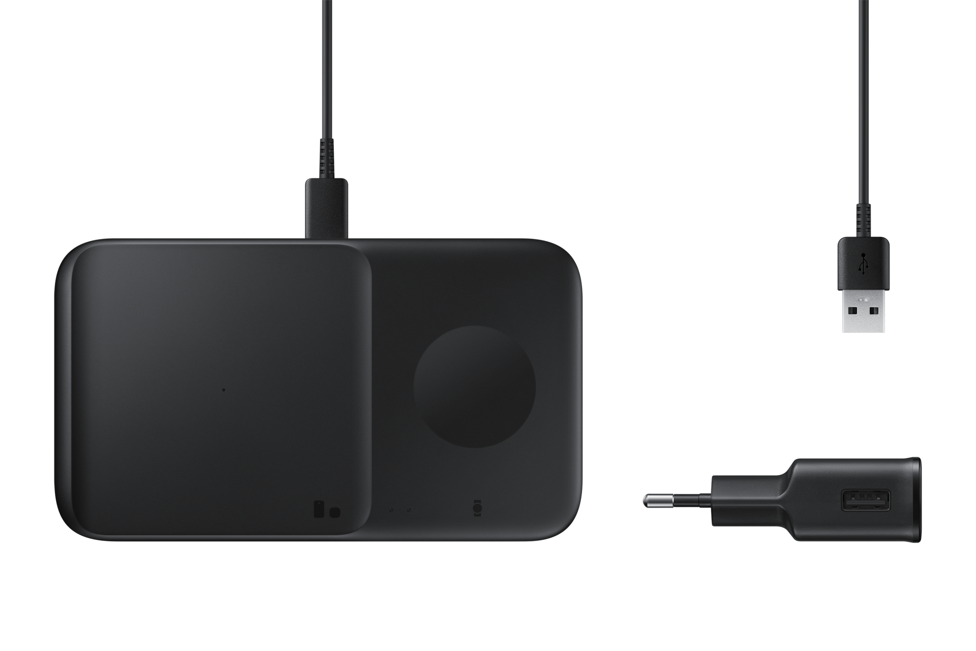 Wireless Charger Duo incl. Cable Top2 Black 