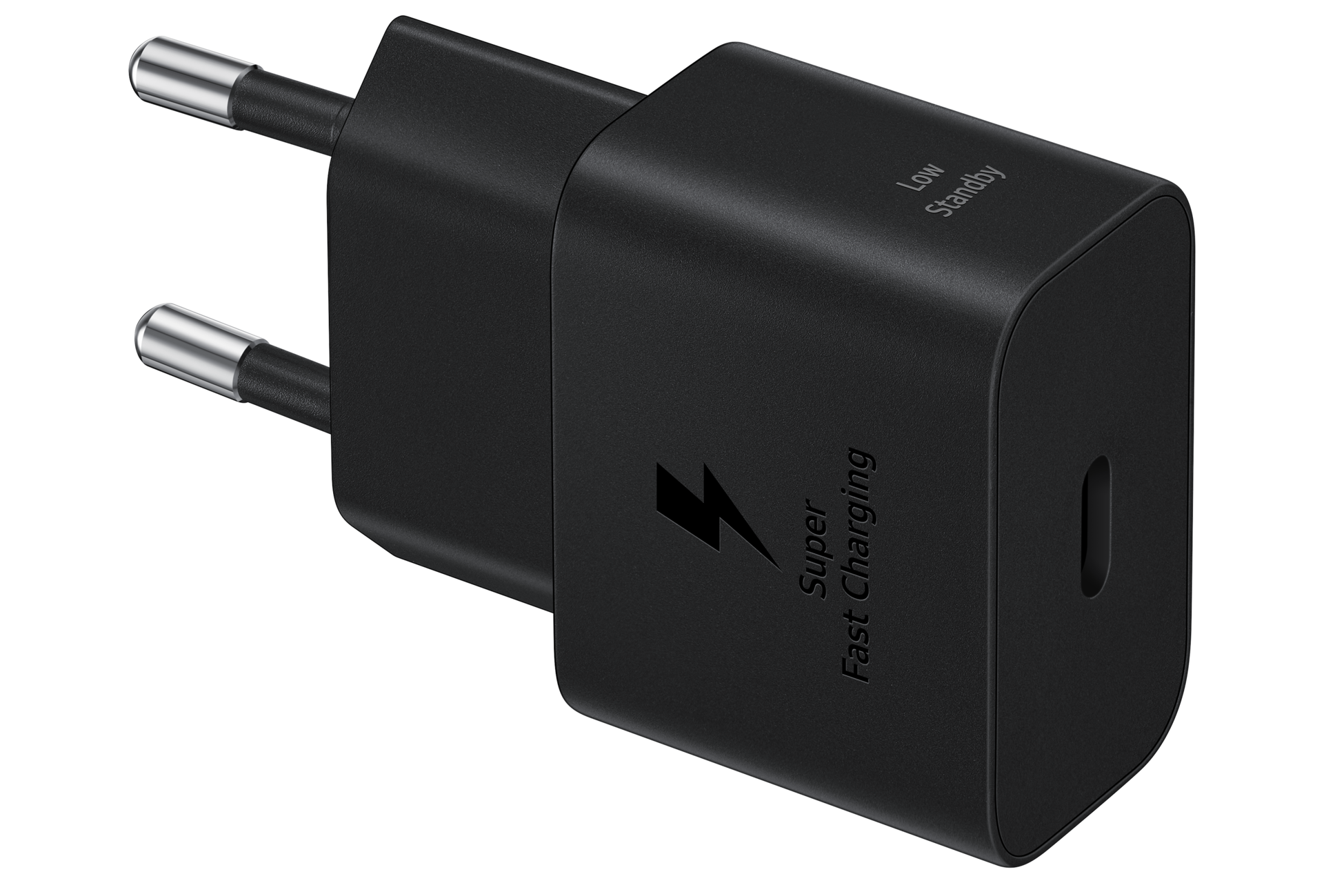 25W Power Adapter excl. cable Front Black 