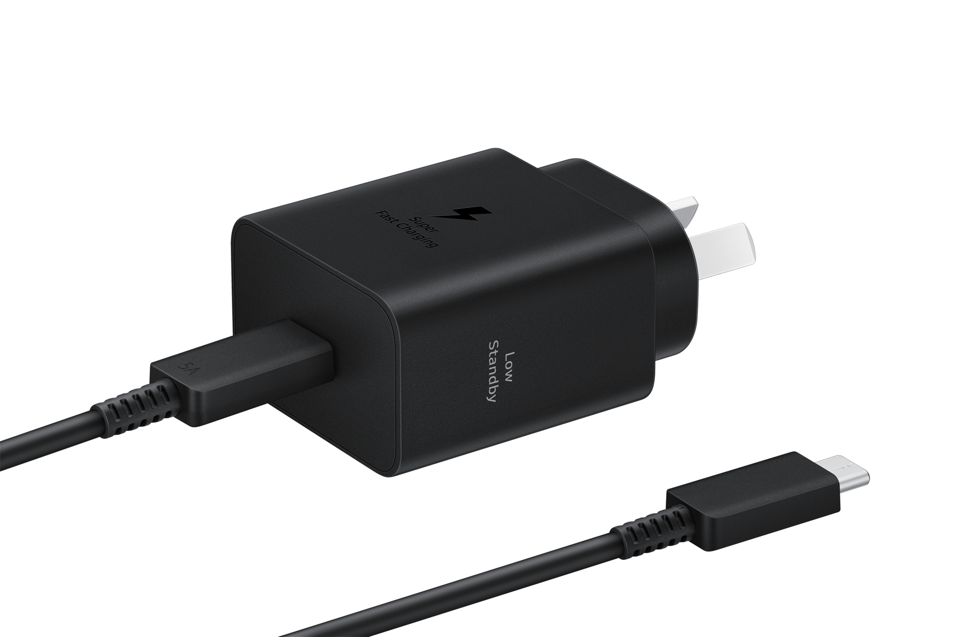 45W Power Adapter (2024) L-Perspective Black 