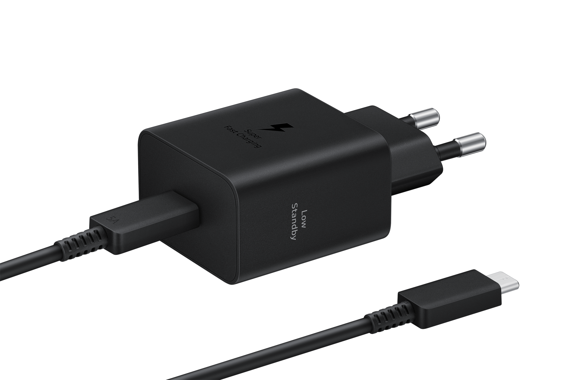 45W Power Adapter (2024) L-Perspective Black 