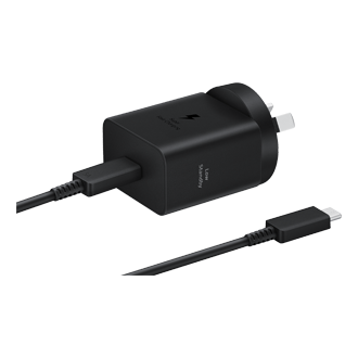 45W Power Adapter (2024) L-Perspective Black 