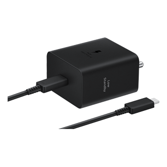 45W Power Adapter (2024) L-Perspective Black 
