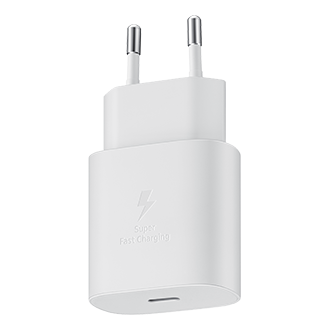 Wall Charger for Super Fast Charging (25W) white | Samsung Suomi