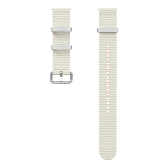 Galaxy Watch7 Athleisure Band (S/M) Front Cream 