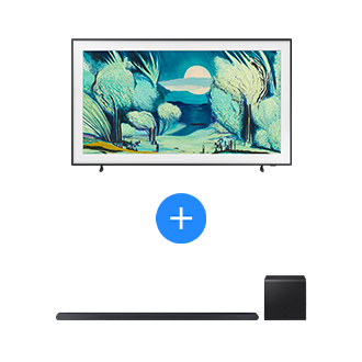Paketti: 65" The Frame LS03F (2025) + Soundbar HW-S810D Phantom Black