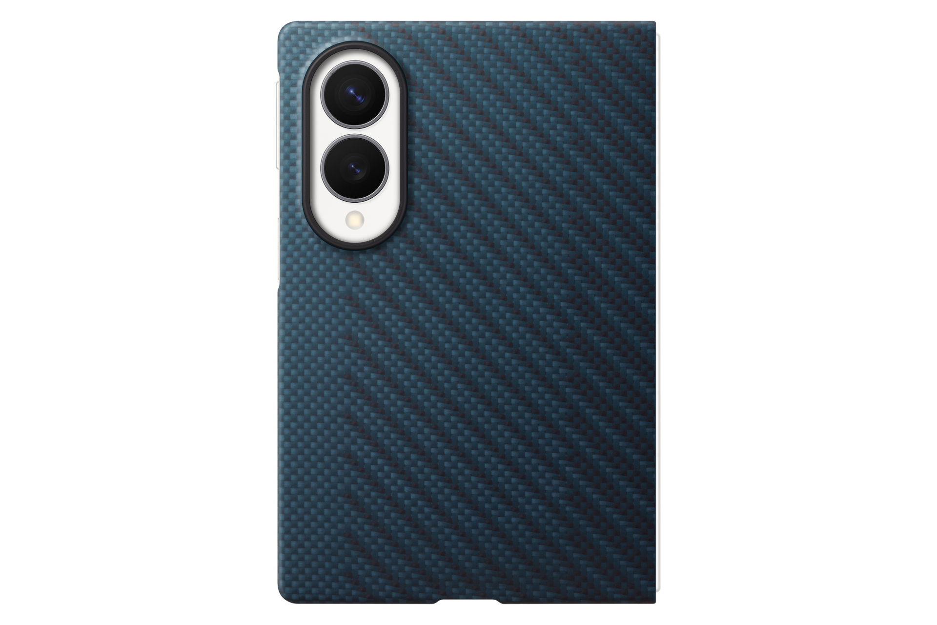 Galaxy Z Fold8 Carbon Magnet Case Front3 Blue 