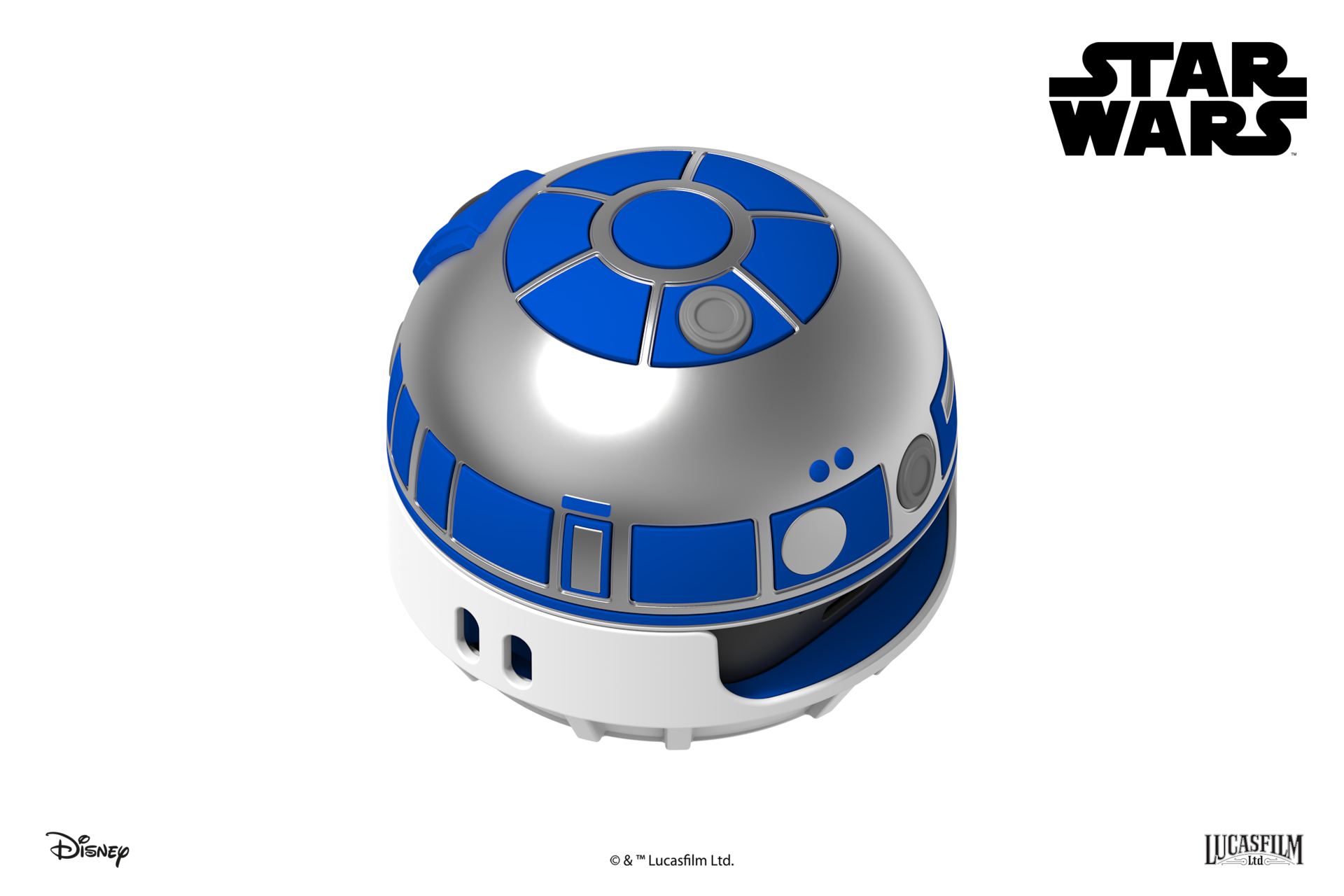 Galaxy Buds2 Pro R2-D2™ Cover Dynamic Silver&White 