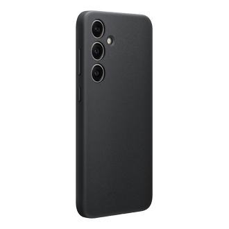 Galaxy S24+ Vegan Leather Case Dynamic Black 