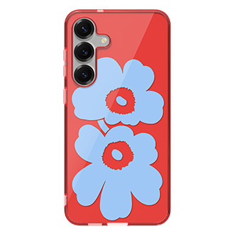 Marimekko Galaxy S25+ Unikko Case Front Red 