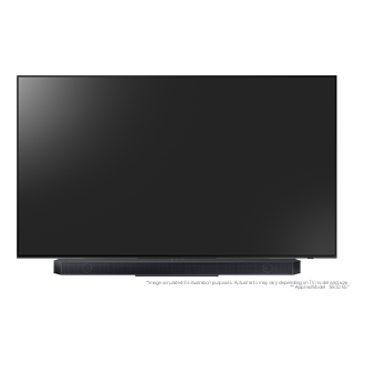 front-with-tv Black