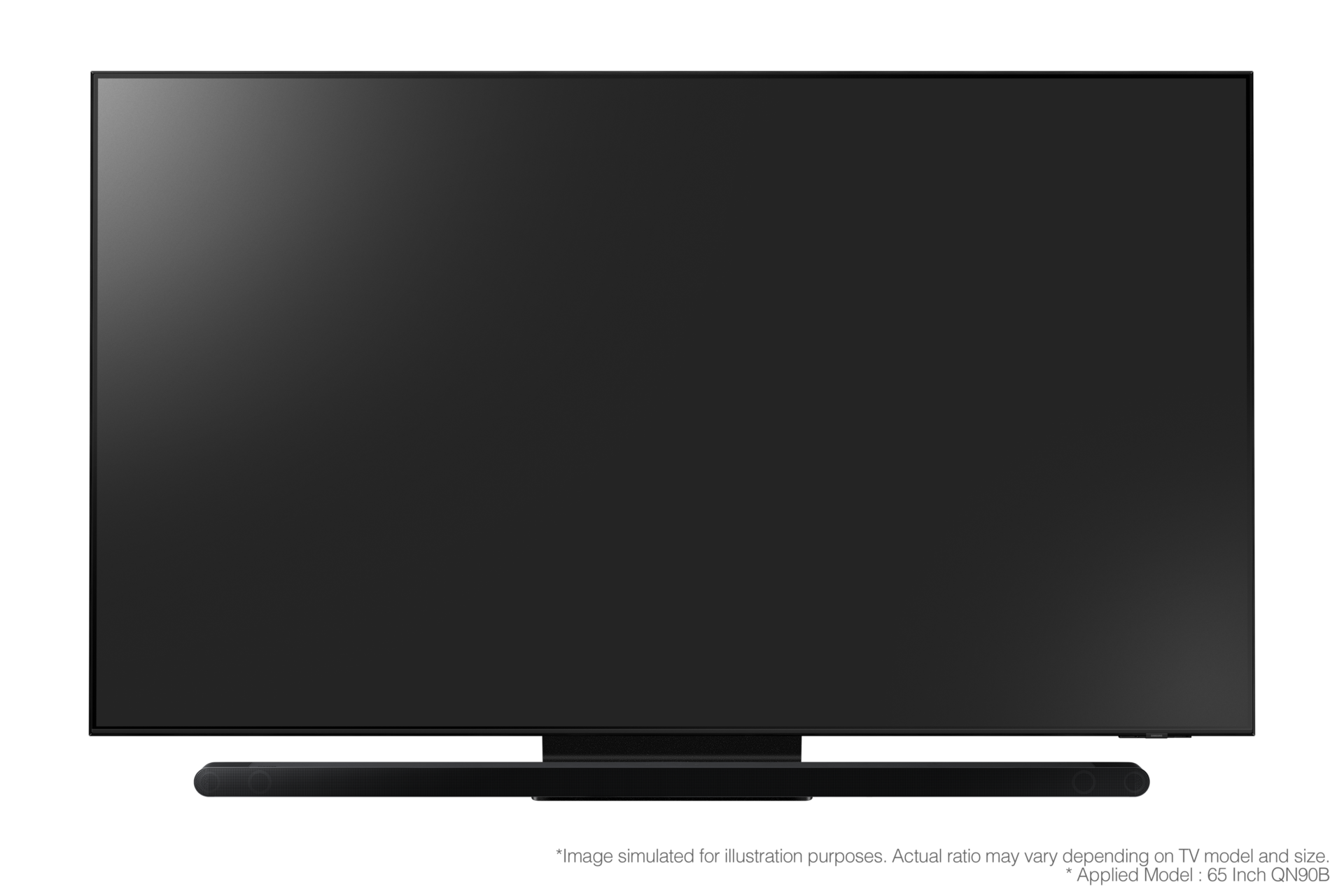 with-tv-front Black