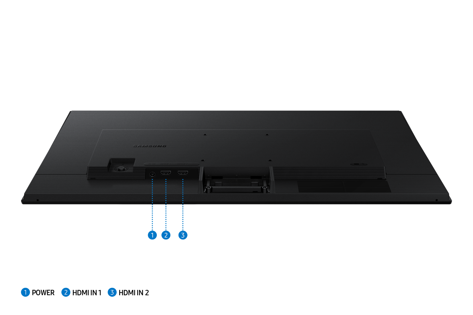 Essential Monitor S3 S32GF FHD 120Hz Monitor Detail-Connectivity2 Black 