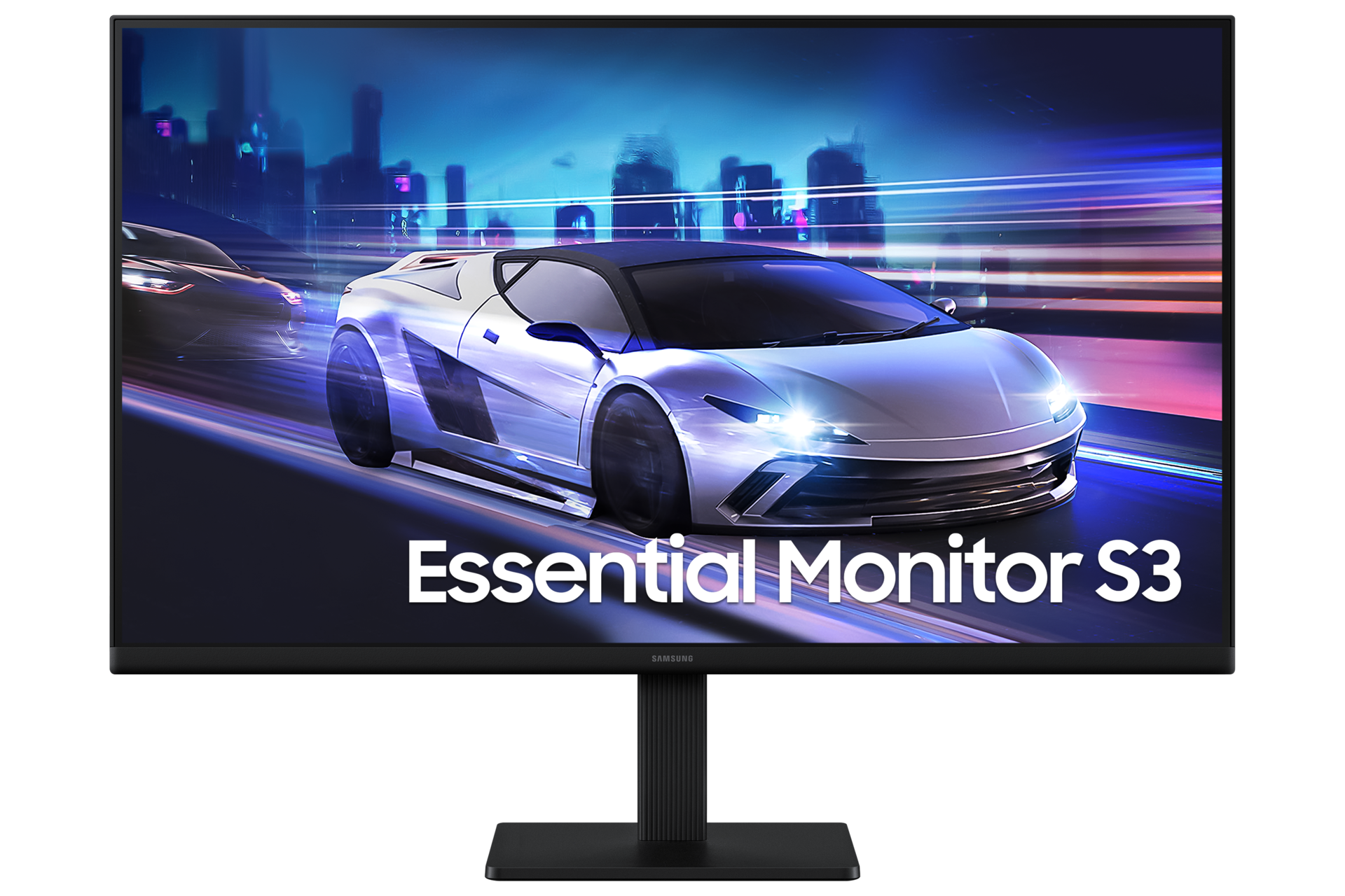 Essential Monitor S3 S32GF FHD 120Hz Monitor Front1 Black 