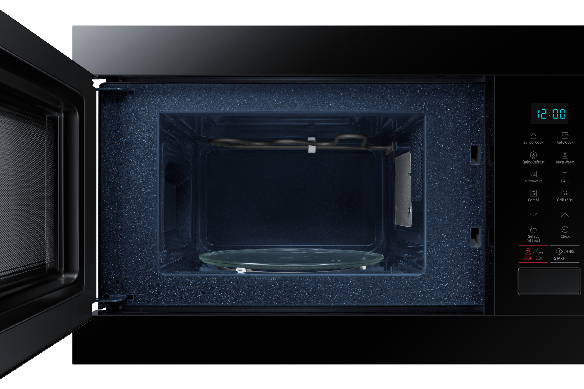 front-open Black
