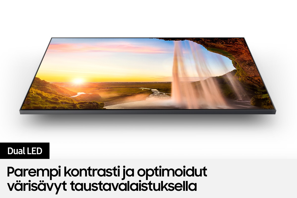 QLED TV Q70A:n Dual LED näyttää kuvan värinsävyt todenmukaisina