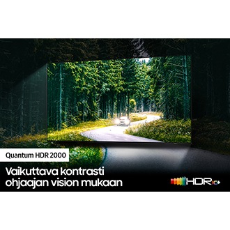 QLED TV QN90A:n Quantum HDR 2000 -tekniikka tuo kuvan yksityiskohdat esiin