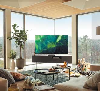 Samsung QLED Q70A:n Quantum Processor 4K varmistaa selkeän kuvan
