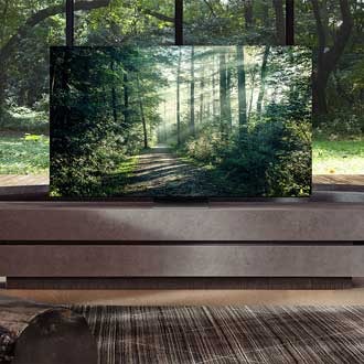Samsung QLED 8K QN900A -mallin Infinity-näyttö on lähes kehyksetön
