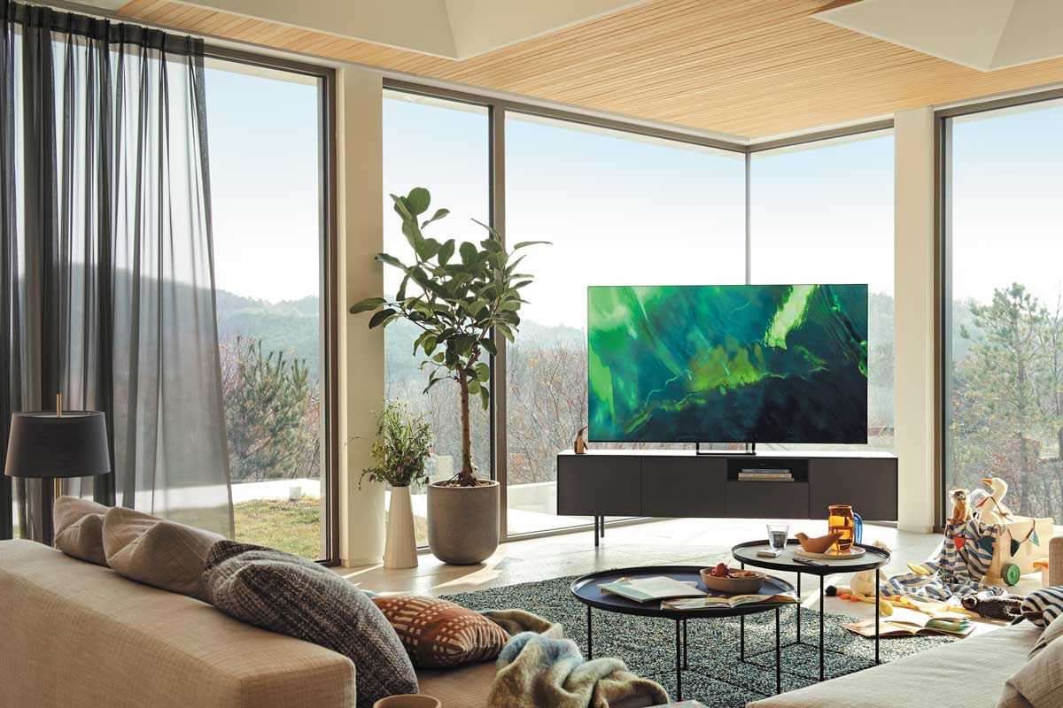 Samsung QLED Q70A:n Quantum Processor 4K varmistaa selkeän kuvan