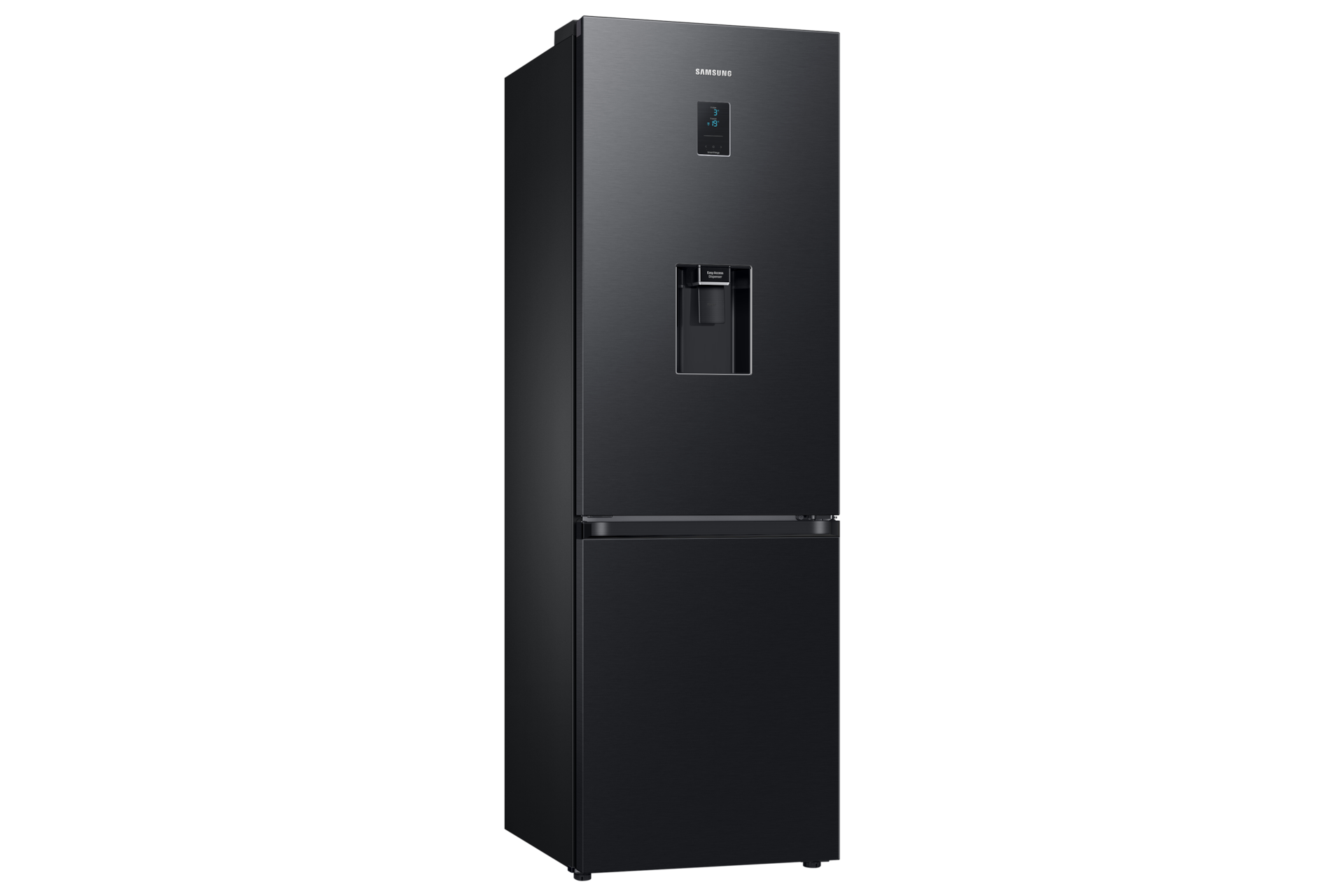 Jääkaappi ja pakastin AI Energy Mode 185 cm L-Perspective Black 