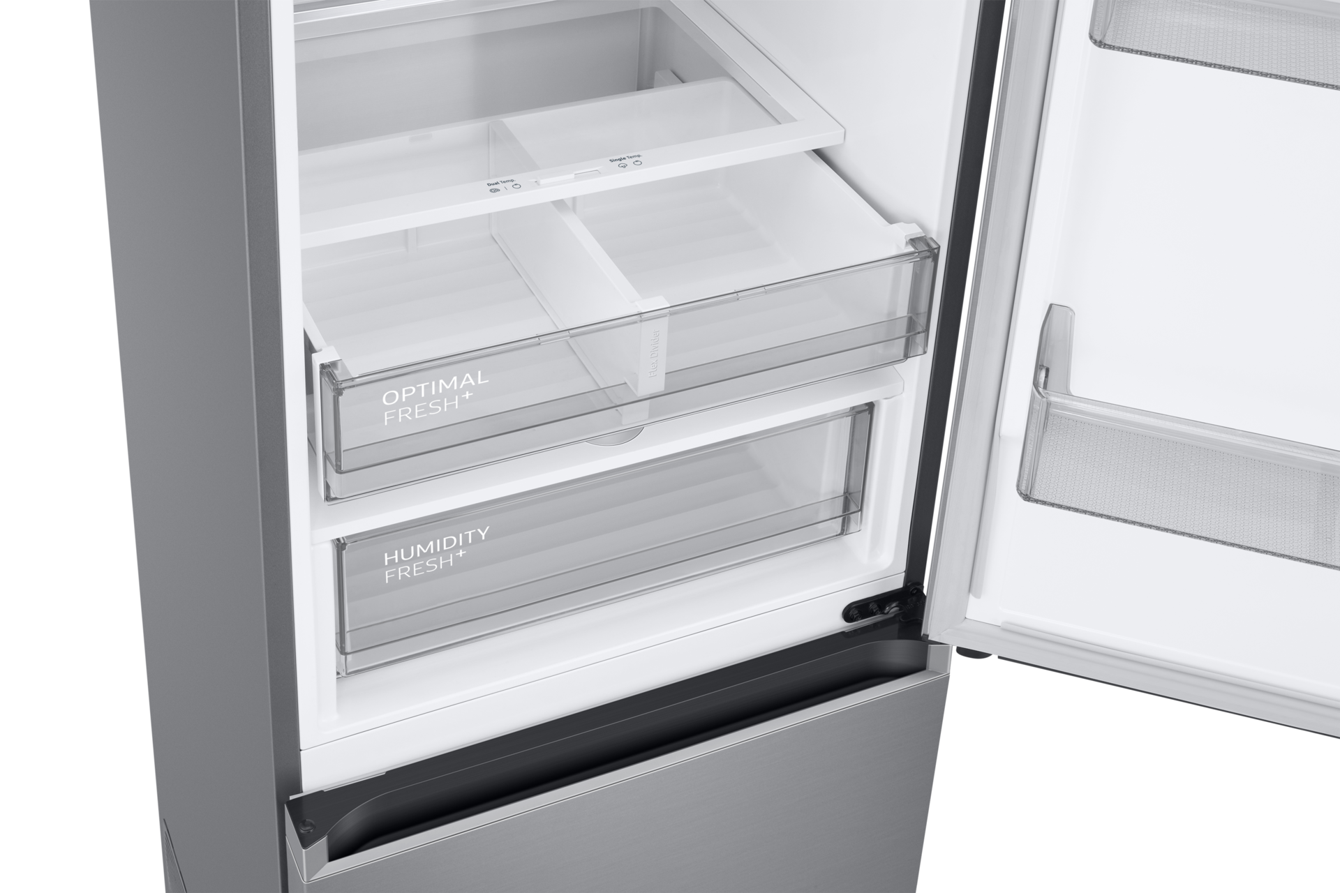 Jääkaappi ja pakastin Metal Cooling 203 cm Detail-2Temp-Zone1 Refined Inox 