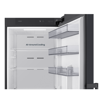 Jääkaappi One Door Precise Cooling 186 cm Detail-White-Duct Black 