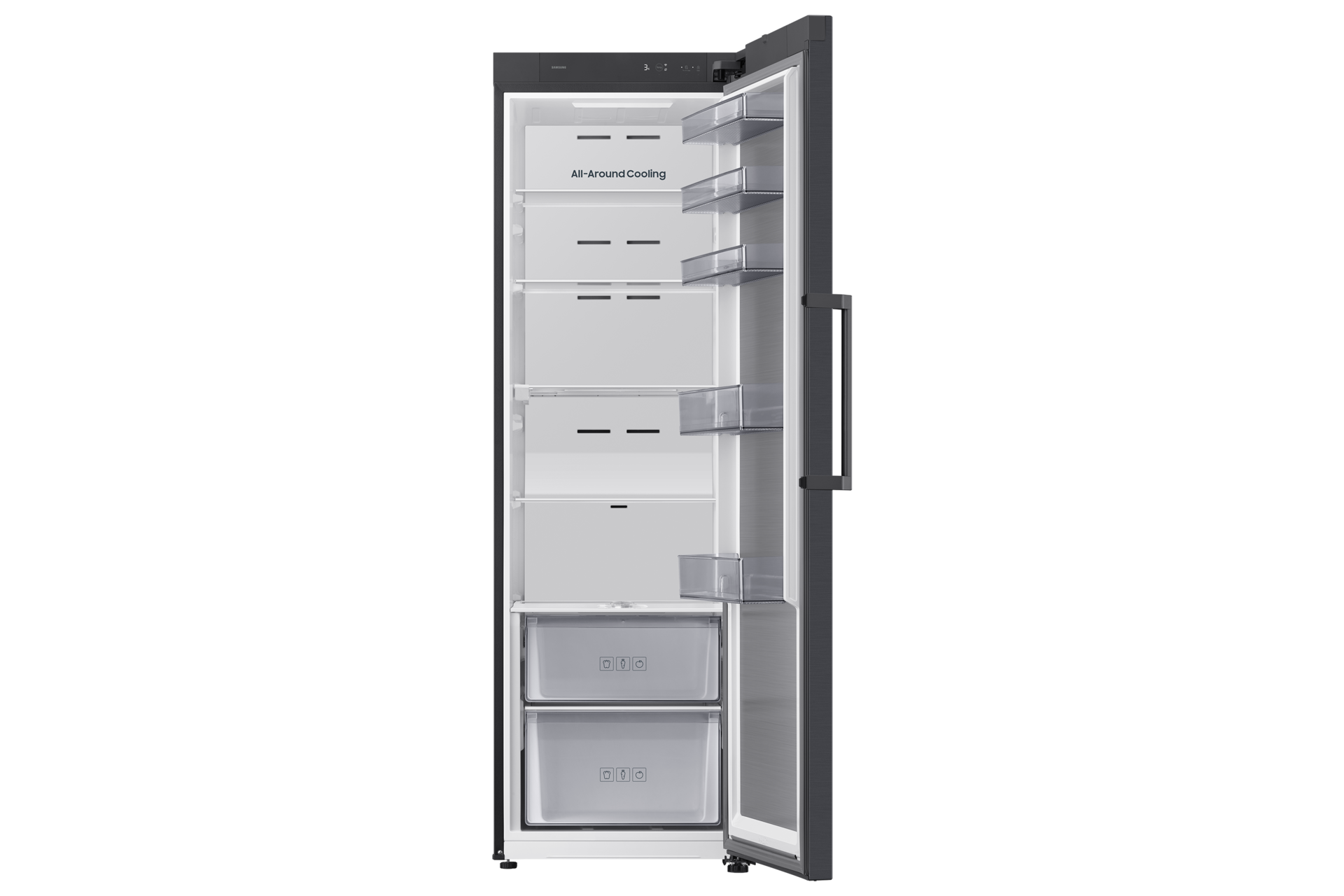 Jääkaapit ja pakastimet One Door AI precise cooling 186cm Front-Open Black 