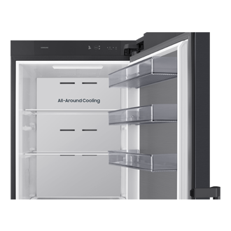 Jääkaapit ja pakastimet One Door AI precise cooling 186cm Detail-White-Duct Black 