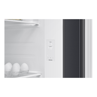 Jääkaappi ja pakastin Side‑by‑Side AI Energy Mode 178 cm Detail-Hidden-Display Black Doi 