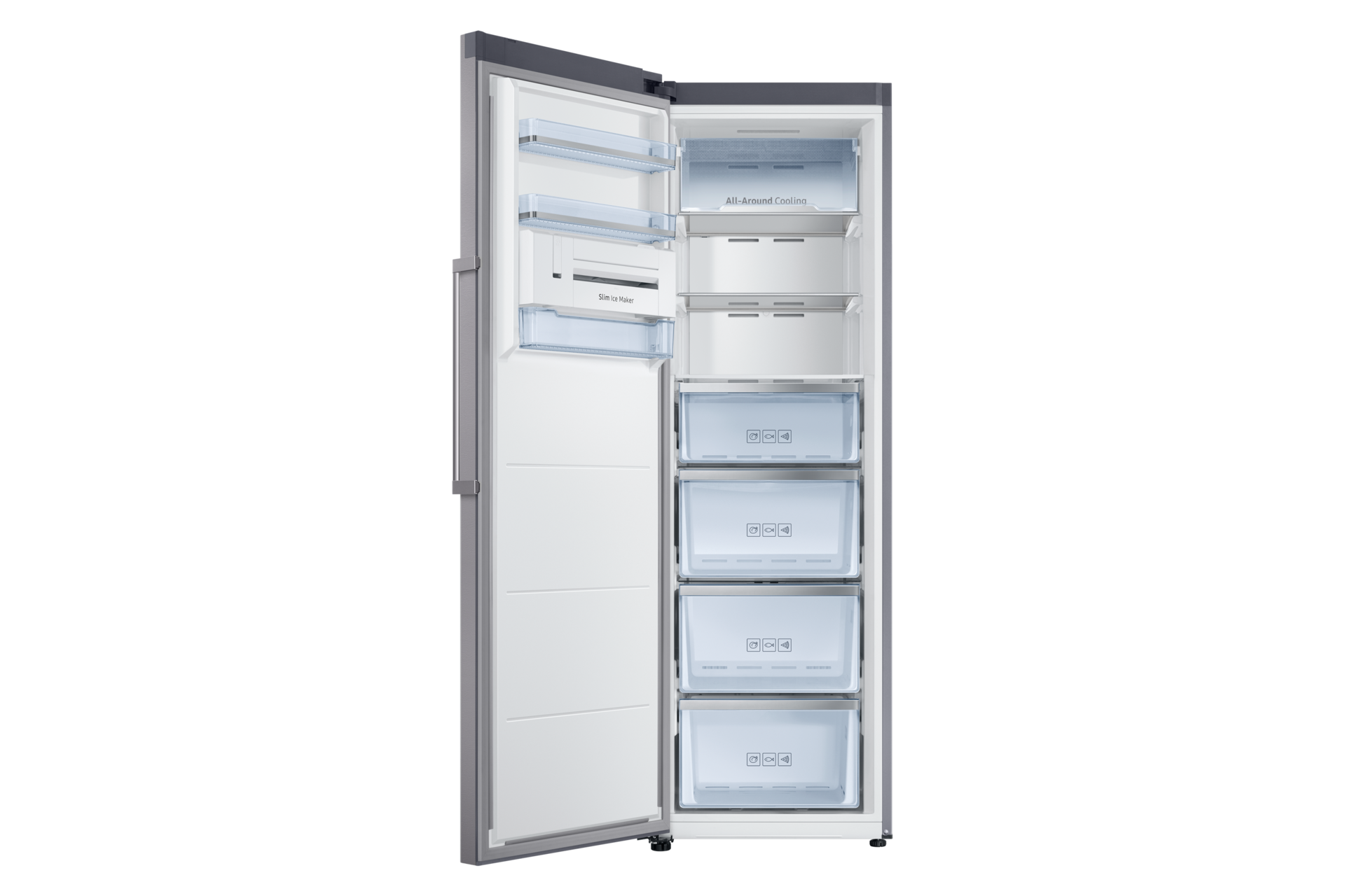 front-door-open silver