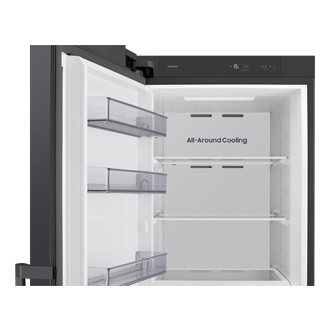 Jääkaappi One Door Precise Cooling 186 cm Detail-White-Duct Black 