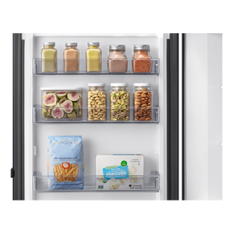 Jääkaappi One Door Precise Cooling 186 cm Detail-White-Door Black 