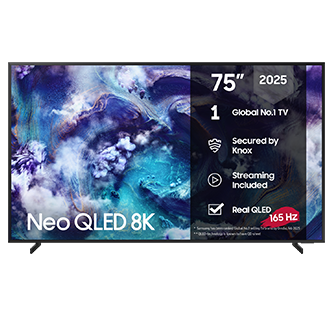75" Neo QLED QN900F 8K Smart TV (2025) Black