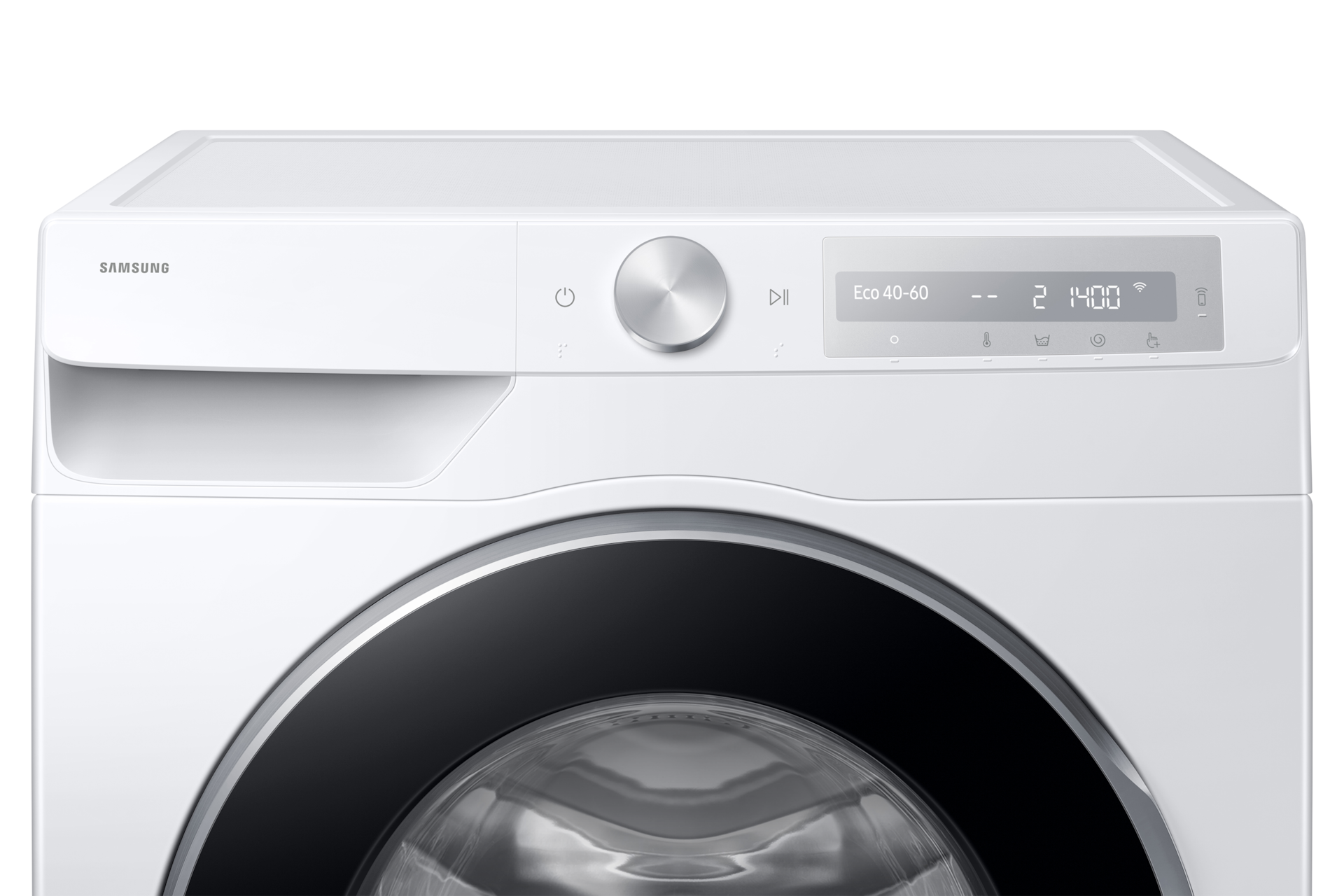 WW6000D Front load Washer SmartThings AI Energy Mode 11kg Panel-Hallinta2 Valkoinen