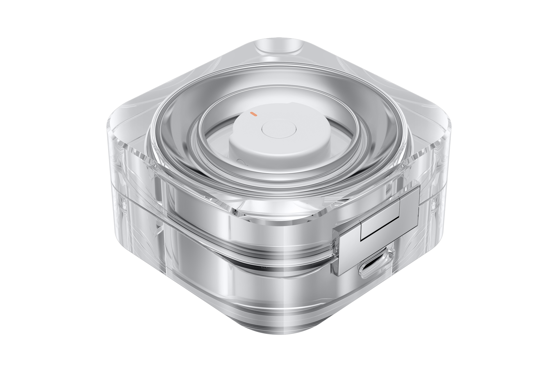 charging-case-closed-w-o-ring Titanium Gold