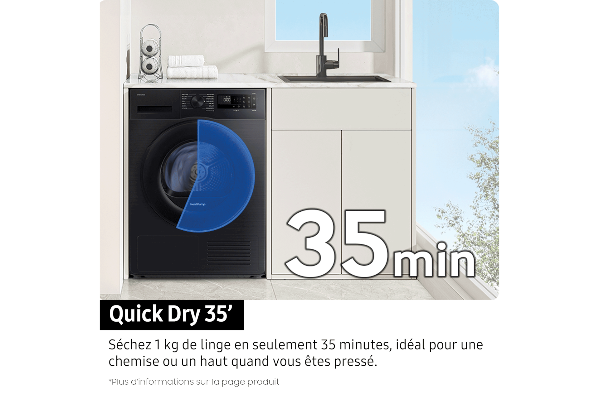 texte quickdry 35 un séchage en 35 minutes pour une vraie efficacité