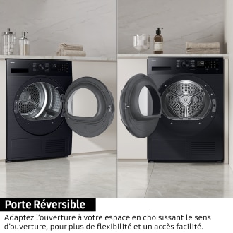 Sèche-linge OptimalDry 9kg Noir