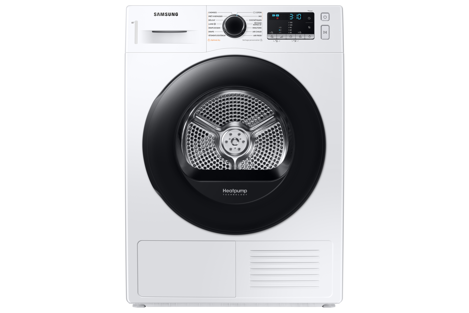 Sèche-linge pompe à chaleur Samsung 9kg 115l, technologie HeatPump