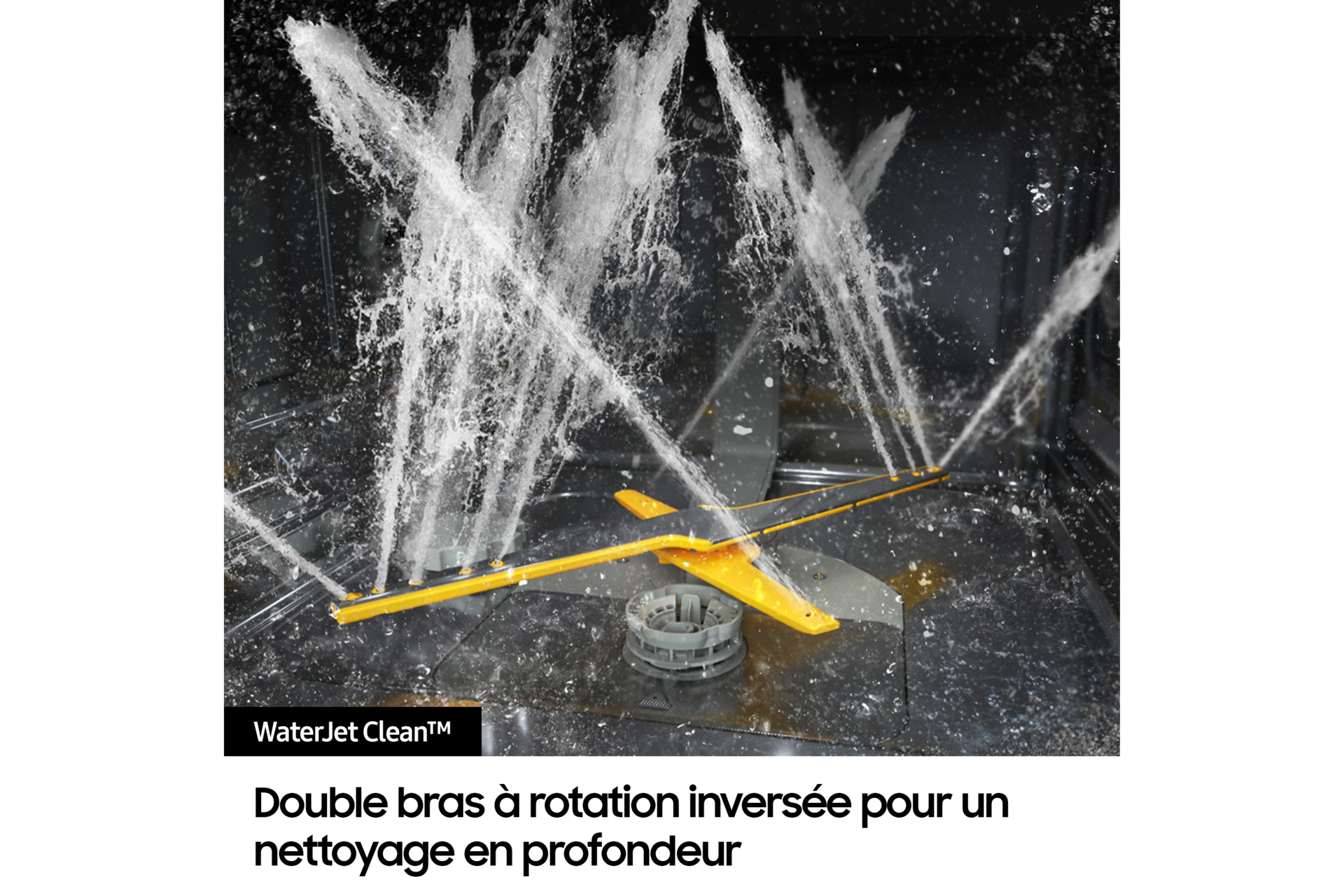 Lave-vaisselle pose libre Samsung - DW60BG850FSL Argent