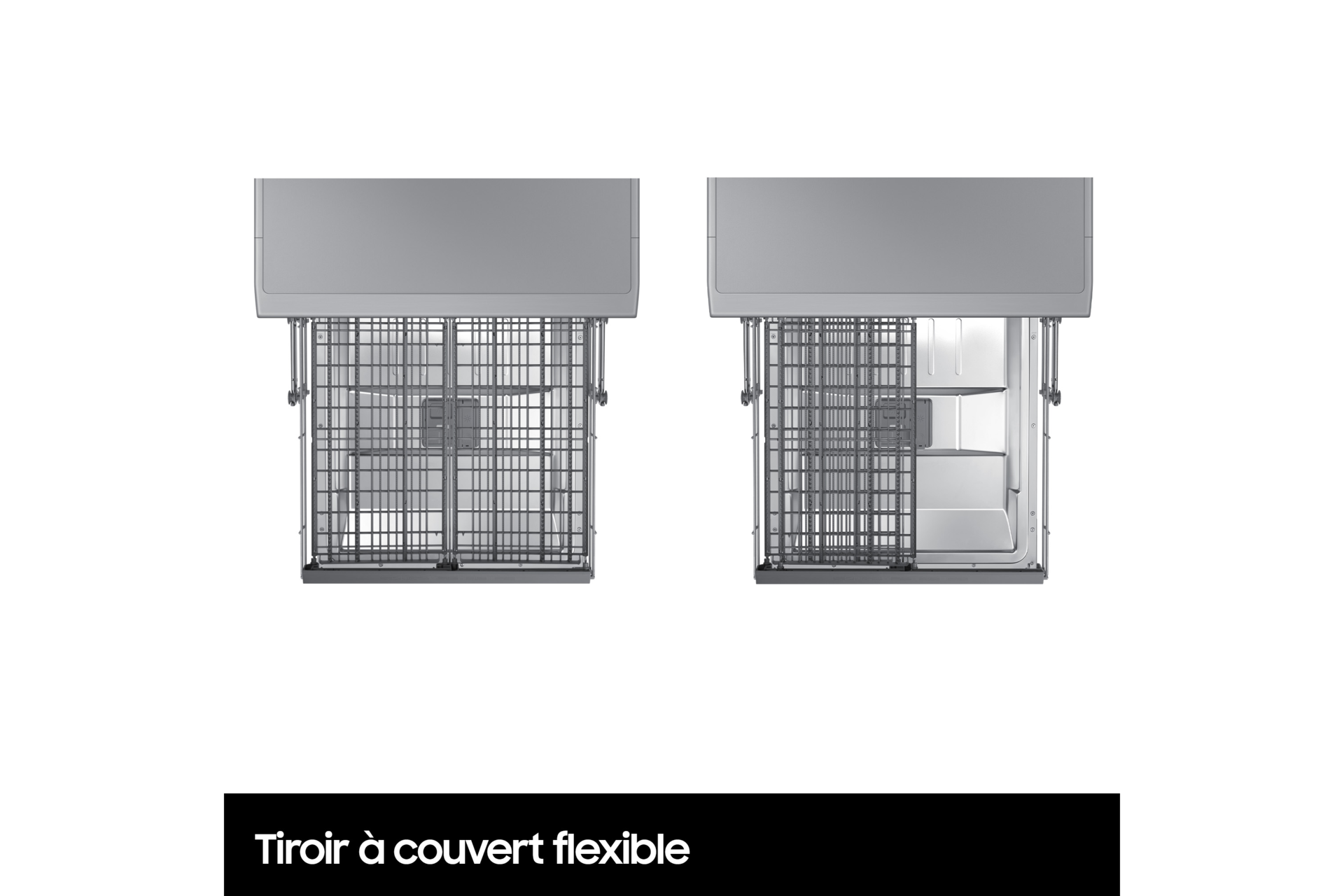 Lave-vaisselle pose libre Samsung - DW60BG850FSL Argent