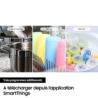 Lave-vaisselle pose libre Samsung - DW60BG850FSL Argent