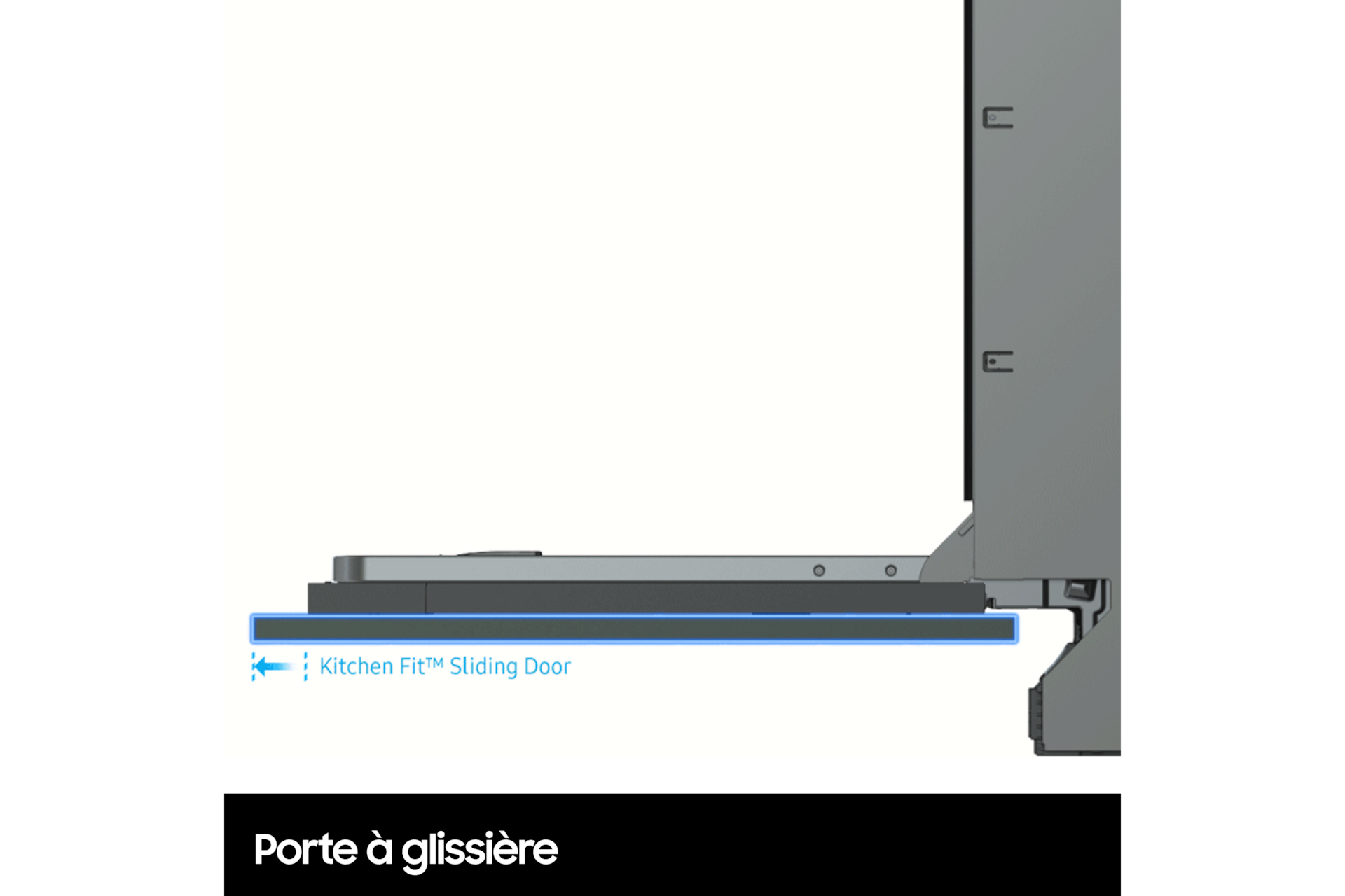 Lave-vaisselle encastrable Samsung - DW60BG850I00 Gris