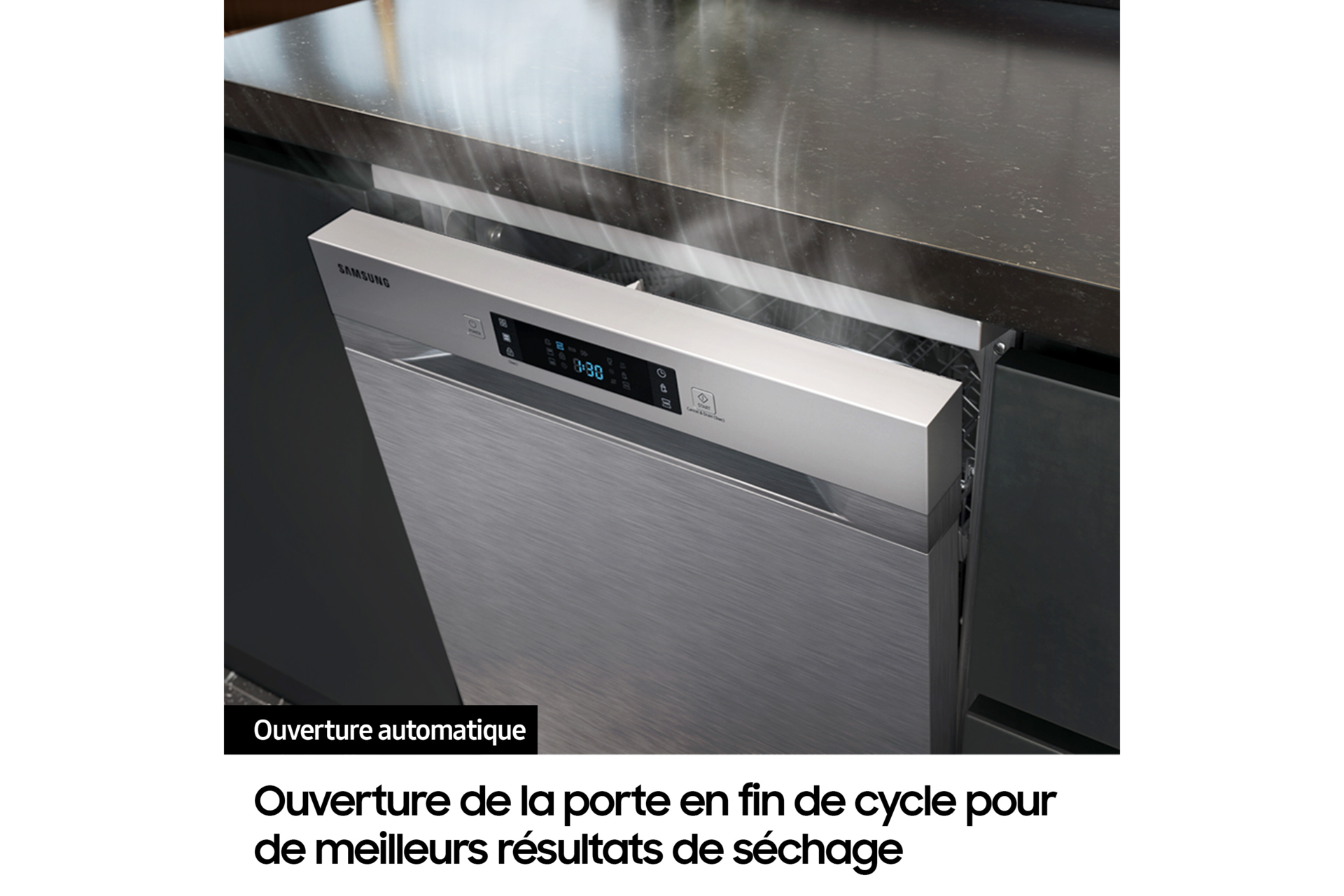 Lave-vaisselle pose-libre Samsung - DW60CG550FSR Silver