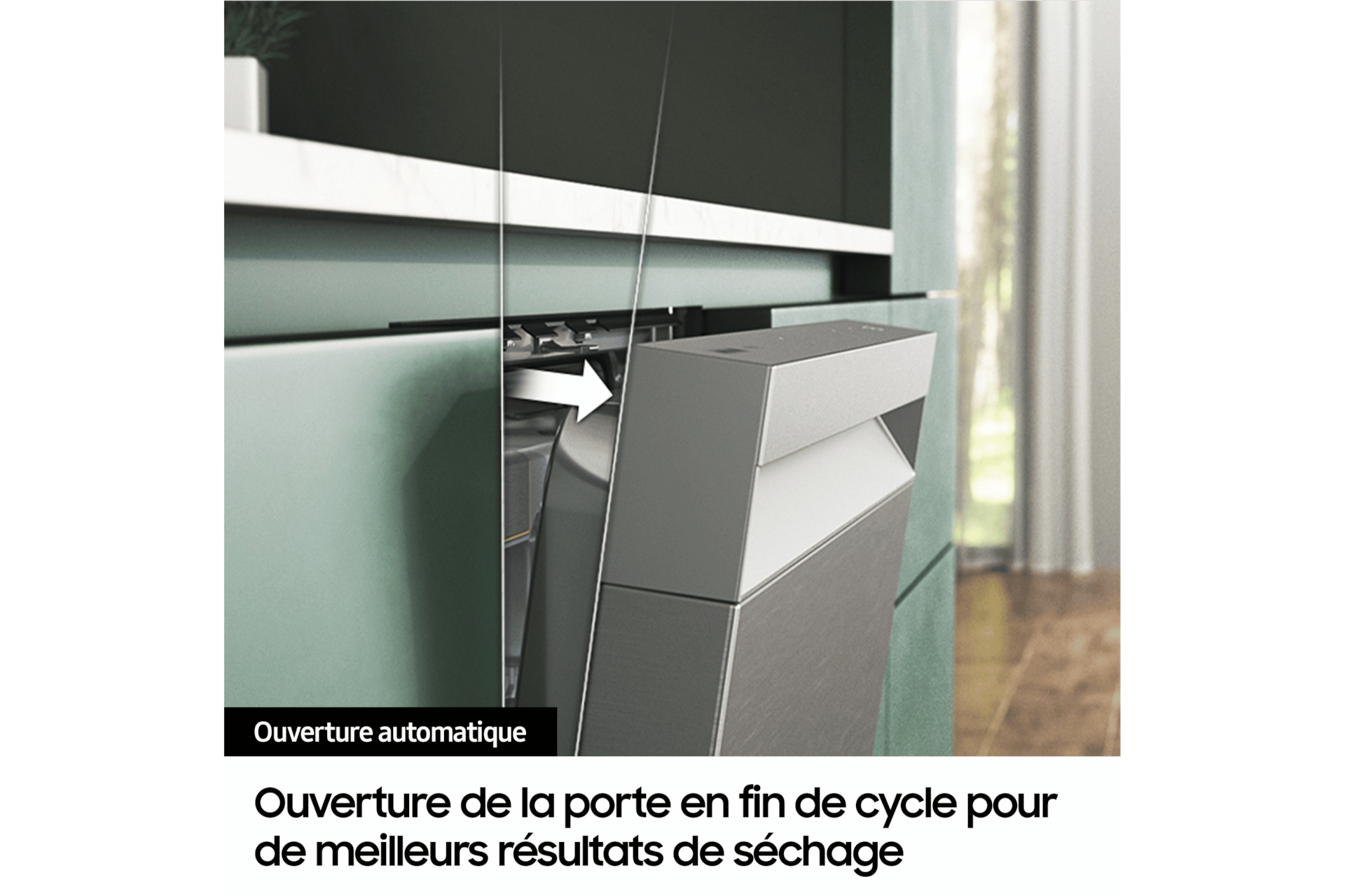 Lave-vaisselle encastrable Gris