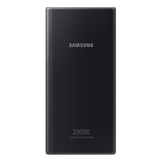 Samsung Powerbank-20000 mAh, Super Fast Charge (25W), USB type-C, Black  Powerful