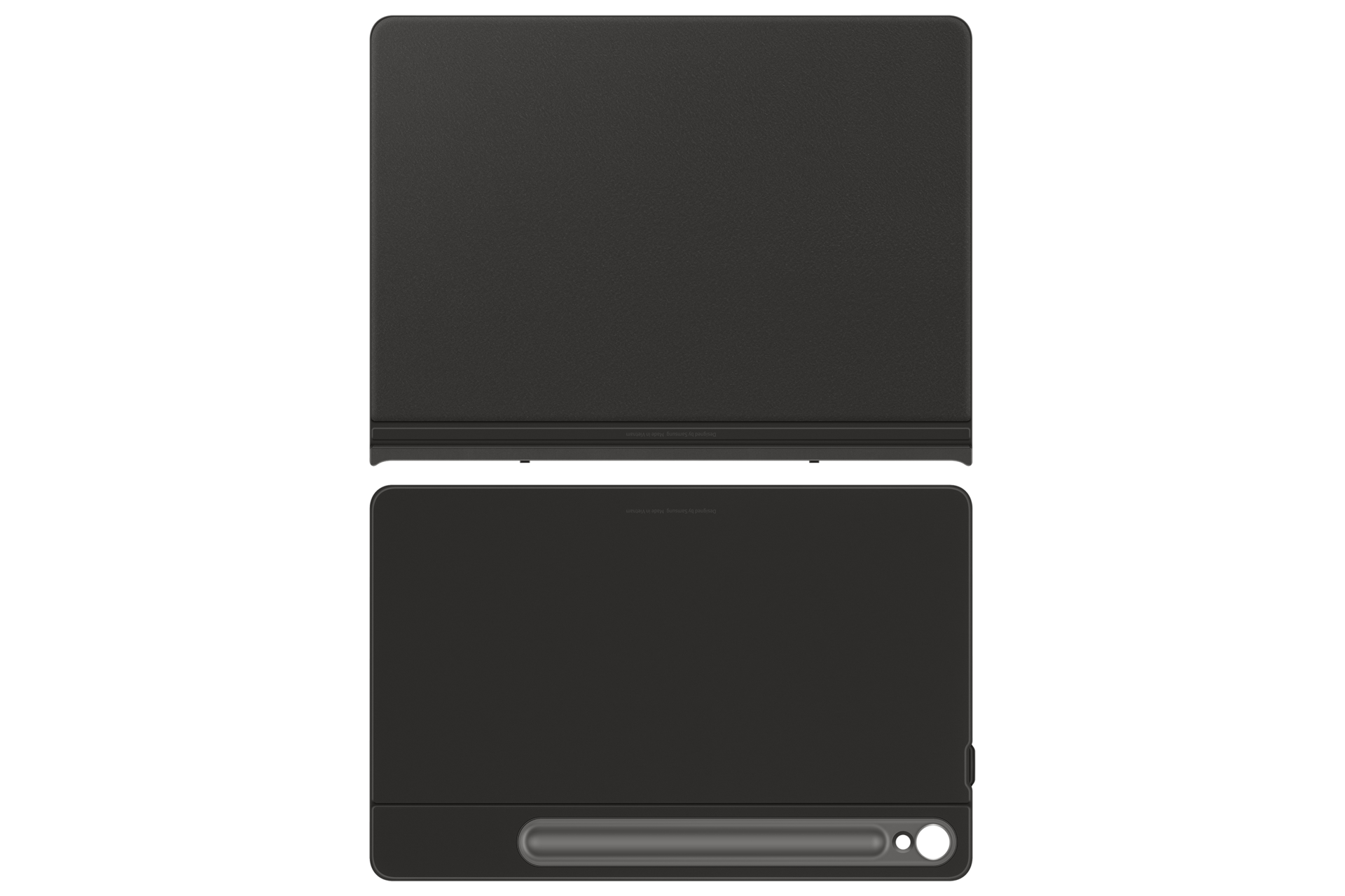 Book Cover Hybride Noir pour Galaxy Tab S9