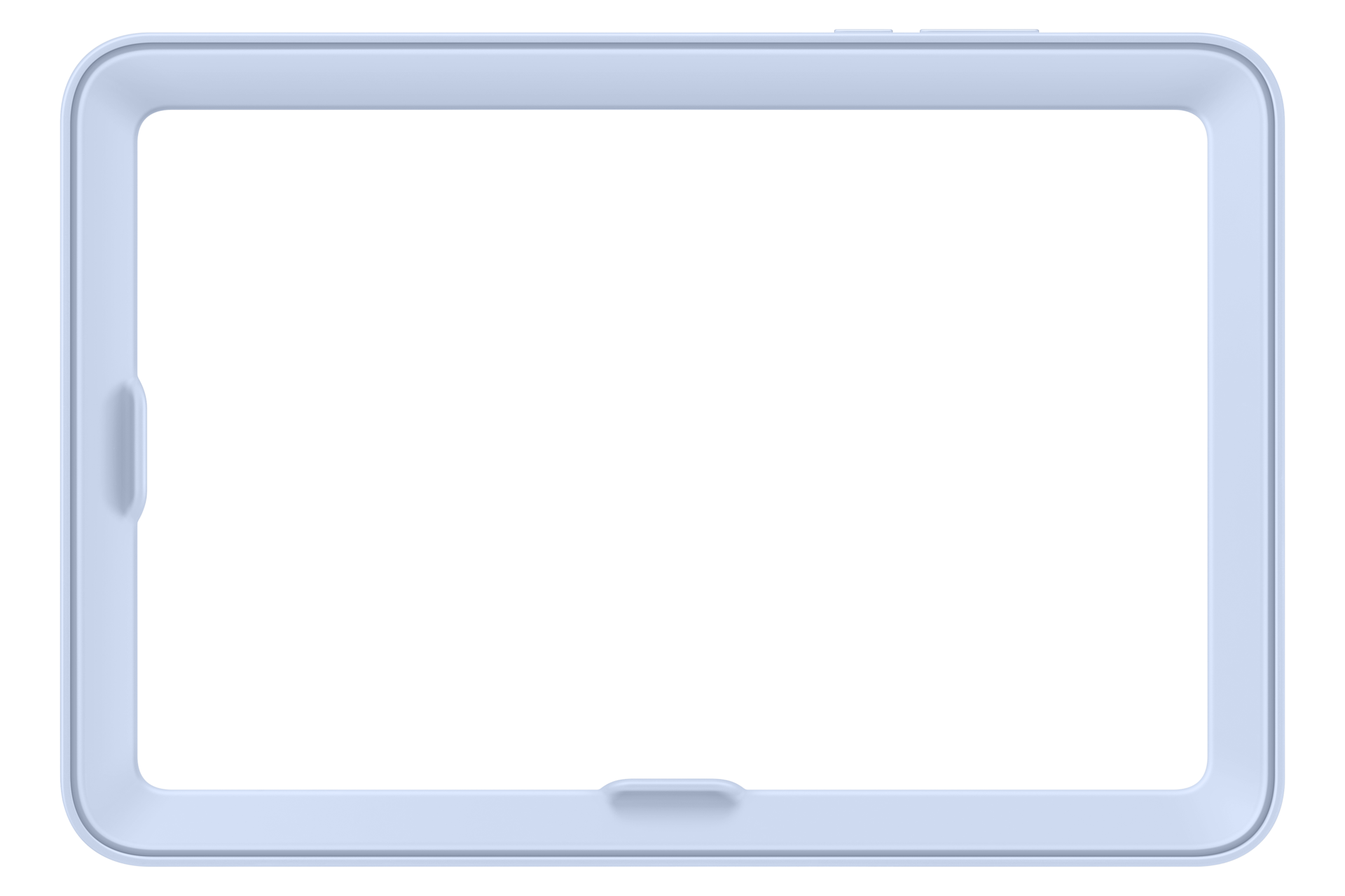 Cadre renforcé avec support pour Galaxy Tab S11 Back Blue 