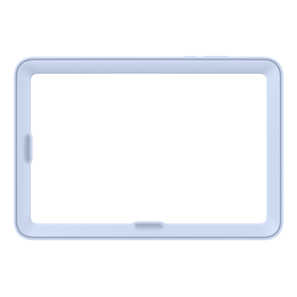 Cadre renforcé avec support pour Galaxy Tab S11 Back Blue 