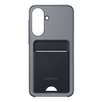 Coque avec porte-carte pour Galaxy A37 5G Front2 Black 